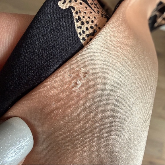 Vintage 90s Victoria’s Secret Satin Floral Robe + Slip Dress Set L - Picture 10 of 12